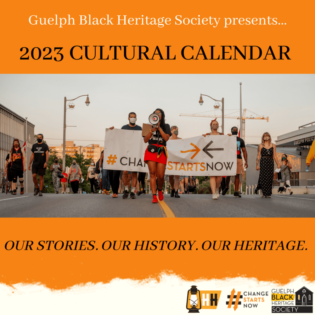 Multicultural Calendar 2023 2023 Cultural Calendar Guelph Black Heritage Society